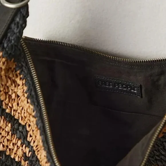 NWT Free People Santorini Straw Tote Bag - Picture 4 of 5